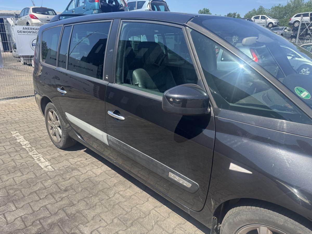 Renault Espace 4 original T&uuml;r vorn rechts Schwarz Rohbau Bj.2011